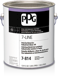 7 Line Interior/Exterior Industrial Gloss Oil 7 Line Interior/Exterior Industrial Gloss Oil