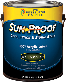 Sun Proof Exterior Latex Stains